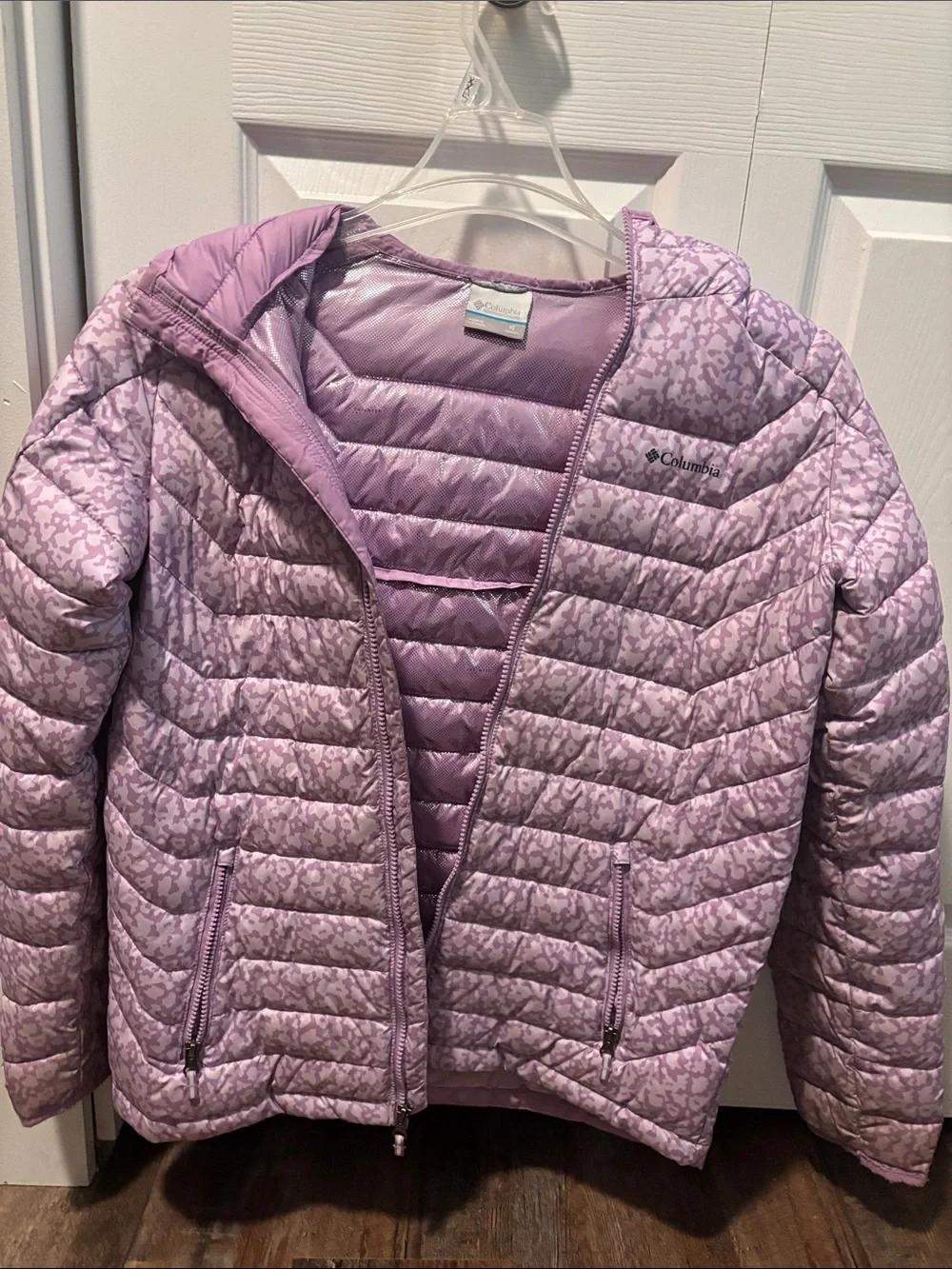 Columbia Pale Lavender insulated Jacket